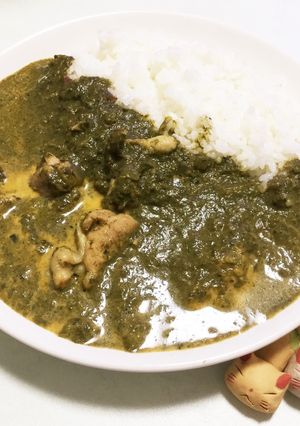 本格的★ほうれん草のチキンカレー♬-レシピのメイン写真