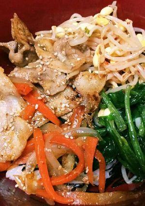 サムライ特製ビビンバ丼❤-レシピのメイン写真
