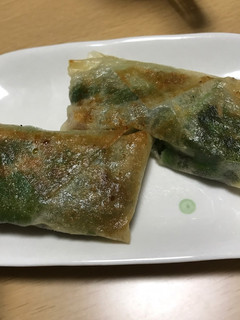 鯖缶梅しそ春巻き-レシピのメイン写真