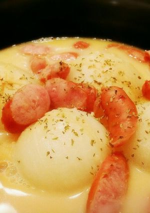 時短簡単♡新玉ねぎのクリーム煮♡-レシピのメイン写真