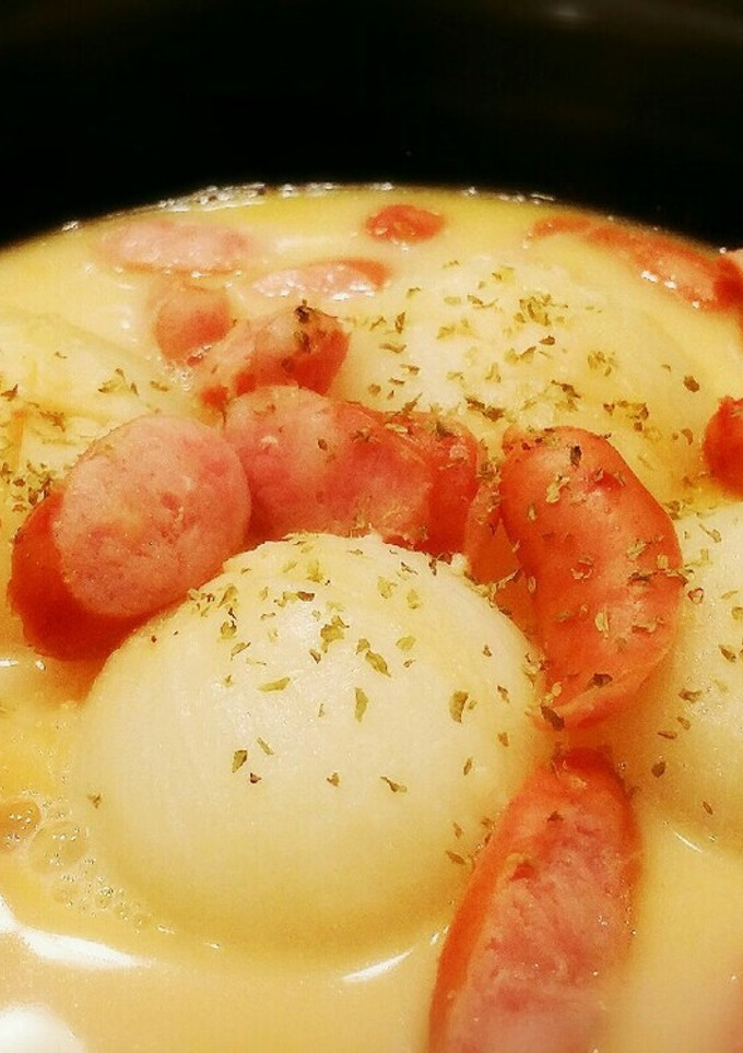 時短簡単♡新玉ねぎのクリーム煮♡-レシピのメイン写真