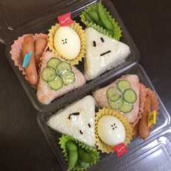 きゅうりの花おにぎり-レシピのメイン写真