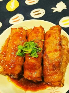 簡単❗厚揚げの豚肉巻き~❗ボリューム満足-レシピのメイン写真