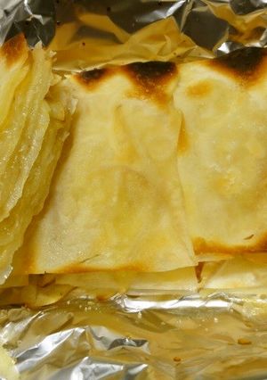 ＊ワンタン皮でミルフィーユアップルパイ＊-レシピのメイン写真