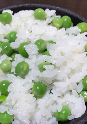 つやつや豆ご飯 簡単で美味しい♡-レシピのメイン写真