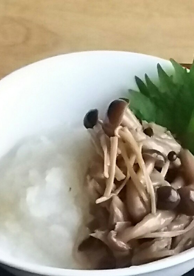 きのこの醤油煮おろしがけ-レシピのメイン写真
