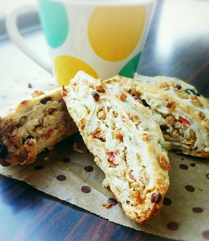 グラノラスコーン♡*ホットビスケット♬*-レシピのメイン写真