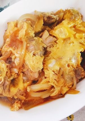 フライパンでほわほわ親子丼☆親子煮-レシピのメイン写真