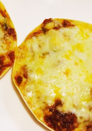 餃子の皮de麻婆豆腐ピザ♬-レシピのメイン写真