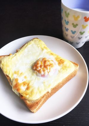 マヨチーズたまごパン 簡単ボリューム朝食-レシピのメイン写真