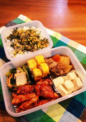 ☆高校男子swimmer弁当☆no.2-レシピのメイン写真