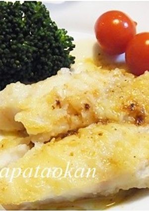 タラのムニエルバターポン酢かけ-レシピのメイン写真
