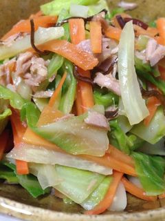 簡単副菜!春キャベツの和え物-レシピのメイン写真