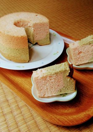 さくらのシフォンケーキRe-レシピのメイン写真