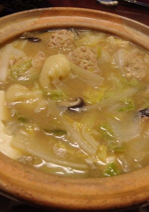 おでんだしリメイク！すいとん鶏団子鍋-レシピのメイン写真
