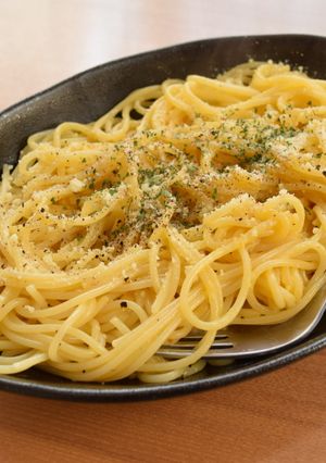 タマゴとチーズで作る簡単濃厚カルボナーラ-レシピのメイン写真