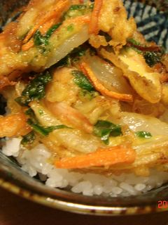 簡単♡かきあげ丼-レシピのメイン写真