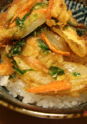 簡単♡かきあげ丼-レシピのメイン写真