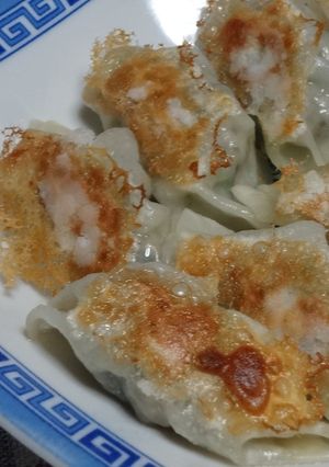 ほうれん草入り餃子♬-レシピのメイン写真