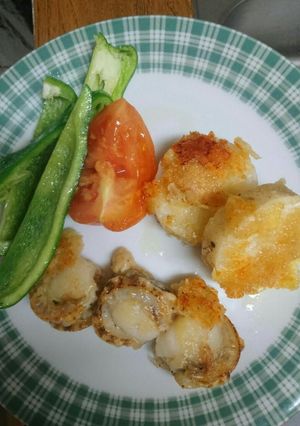 ホタテ貝柱と長芋のチーズそぼろ焼き-レシピのメイン写真