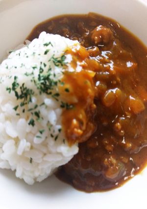 キーマカレー☆ひき肉と野菜のカレー-レシピのメイン写真