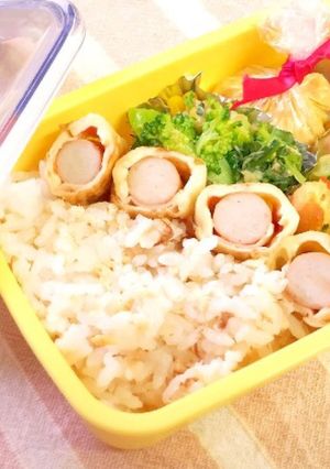 お弁当に♪餃子の皮deウインナーロール♪-レシピのメイン写真