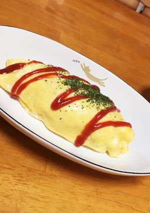 包むのも簡単にできちゃう♪オムライス！-レシピのメイン写真