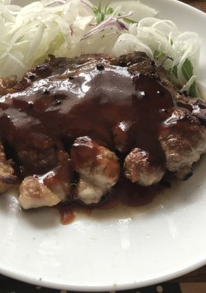 平凡なトンテキ-レシピのメイン写真