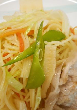 めっけもん♪春のあっさり~塩味パスタ-レシピのメイン写真