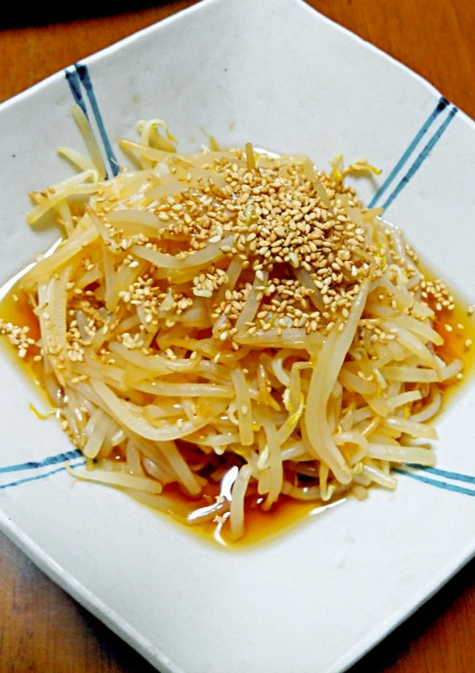 簡単！５分でモヤシのおひたし（中華風）-レシピのメイン写真