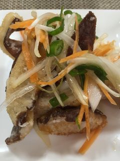 椎茸のタタキ風(高知県旧十和村のレシピ)-レシピのメイン写真