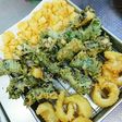 栄養素満点山芋梅納豆大葉海苔巻き天ぷら