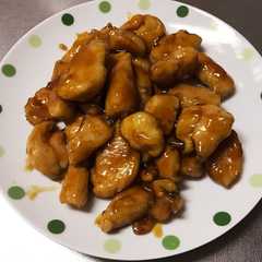 A picture of 鶏ささみの照り焼き.
