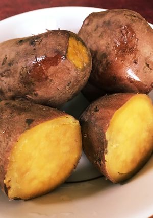 イモ農家伝授のもっちり蒸し焼きイモ-レシピのメイン写真
