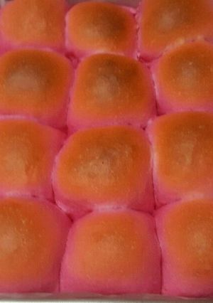 きゃ～♪可愛いピンク♪ビーツのちぎりパン-レシピのメイン写真