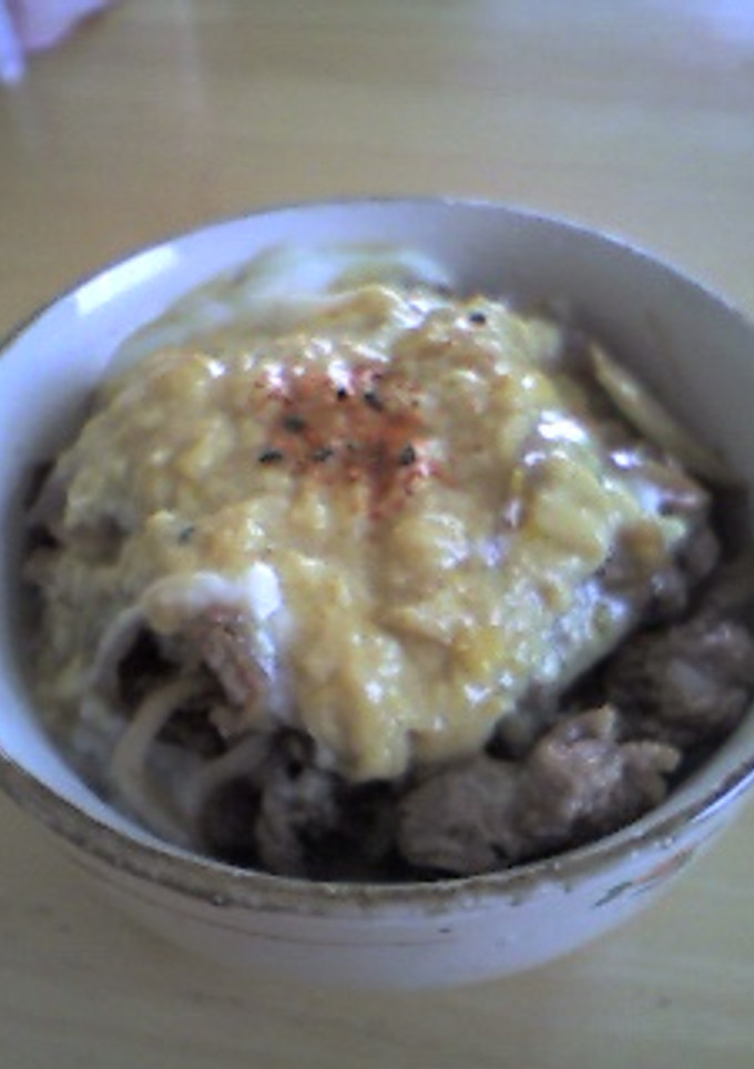 たまごがとろとろ牛丼-レシピのメイン写真