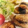 カジキの3種揚げ焼き
