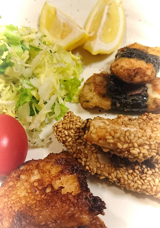 カジキの3種揚げ焼き-レシピのメイン写真