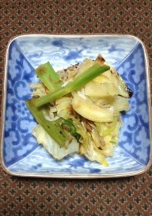 キャベツとしらすのピリ辛炒め-レシピのメイン写真