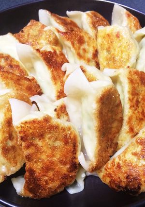 春キャベツの鶏シソ餃子&ピーマン詰め-レシピのメイン写真