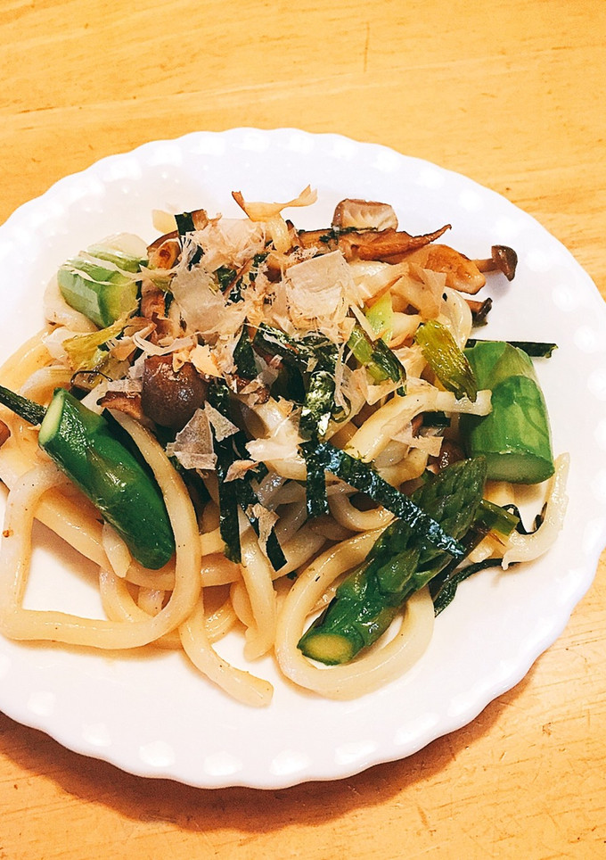 15分！超簡単、和風焼うどん☾-レシピのメイン写真