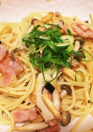 お吸い物の素deパスタ-レシピのメイン写真