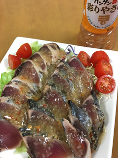 簡単◎鰹のタタキの彩りフレッシュマリネ-レシピのメイン写真