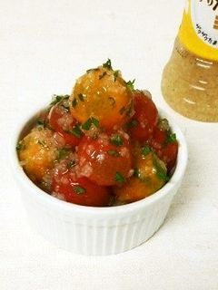 ミニトマトの香味フレッシュマリネ-レシピのメイン写真
