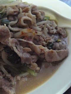 豚こまと青梗菜のにんにく醤油炒め-レシピのメイン写真