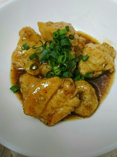 簡単しっとりむね肉の梅肉タレ焼き-レシピのメイン写真