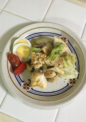 鶏むね肉のレモンバター-レシピのメイン写真