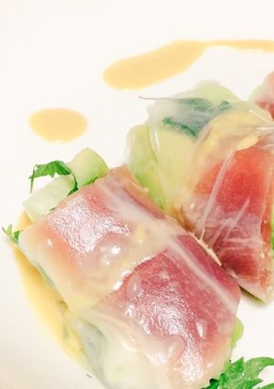 醤油マヨで食べる生春巻き♡-レシピのメイン写真