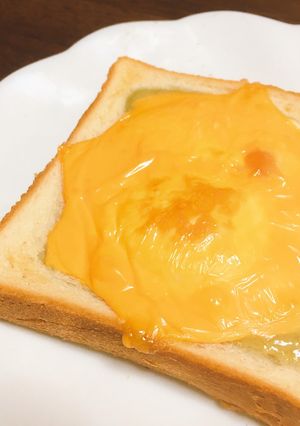 残ったグリーンカレーで☆リメイクトースト-レシピのメイン写真