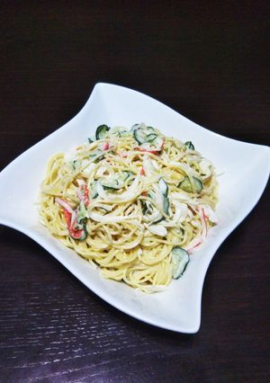 隠し味で美味しいスパサラ❤️-レシピのメイン写真